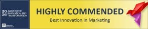 Logo for shortlisted award.